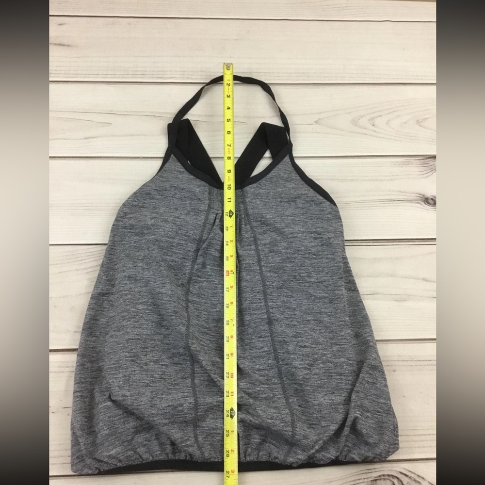 ✨Rare✨ LULULEMON Awareness Double Layer Bubble Tank Top Logo Straps Halter Yoga - Picture 13 of 13